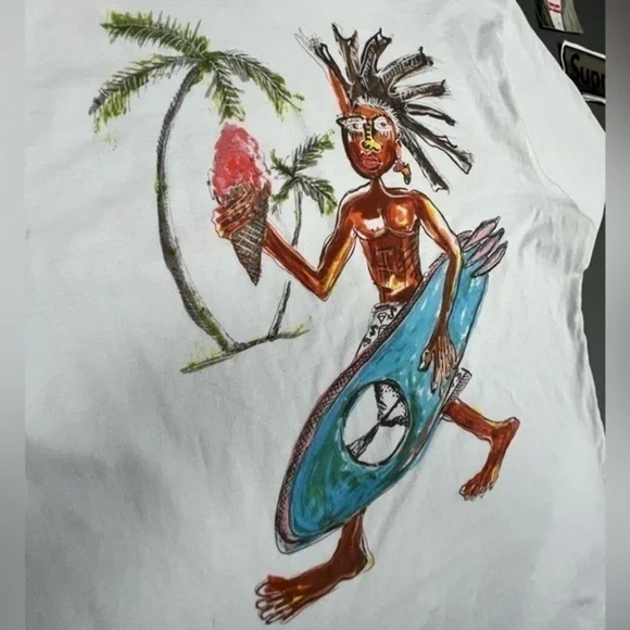 BBC ICECREAM Flagship Exclusive Ebony Beach Club Tee